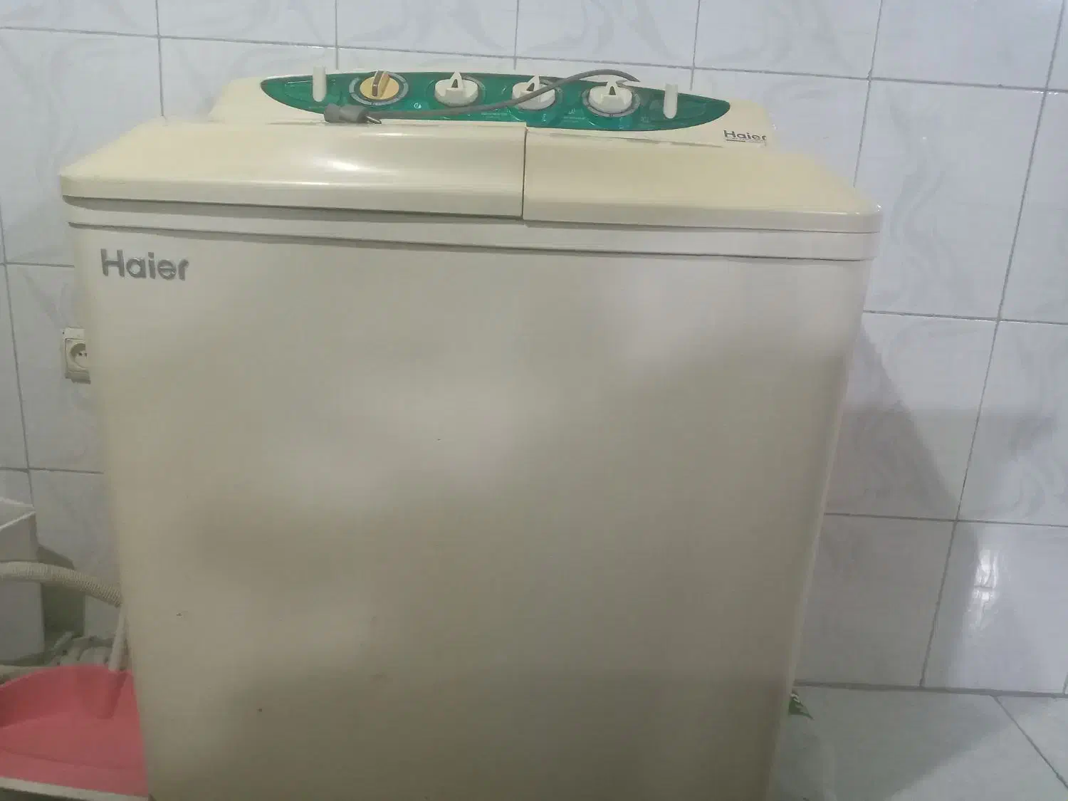 ماشین لباسشویی حایر  9 کیلوی|ماشین لباسشویی و خشک‌کن لباس|مشهد, همت آباد|دیوار