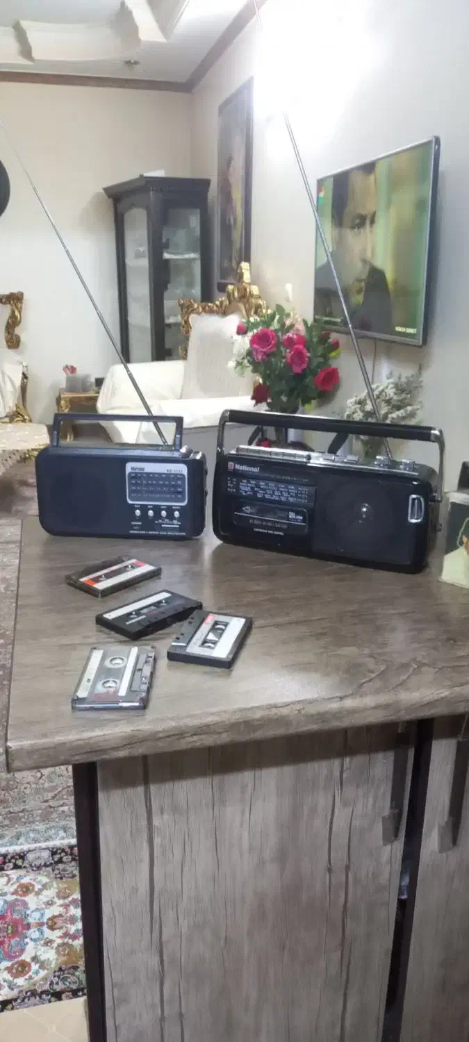 رادیو مارشال و رادیو ظبط ناسیونال ژاپنی|سیستم صوتی خانگی|تهران, اسفندیاری|دیوار