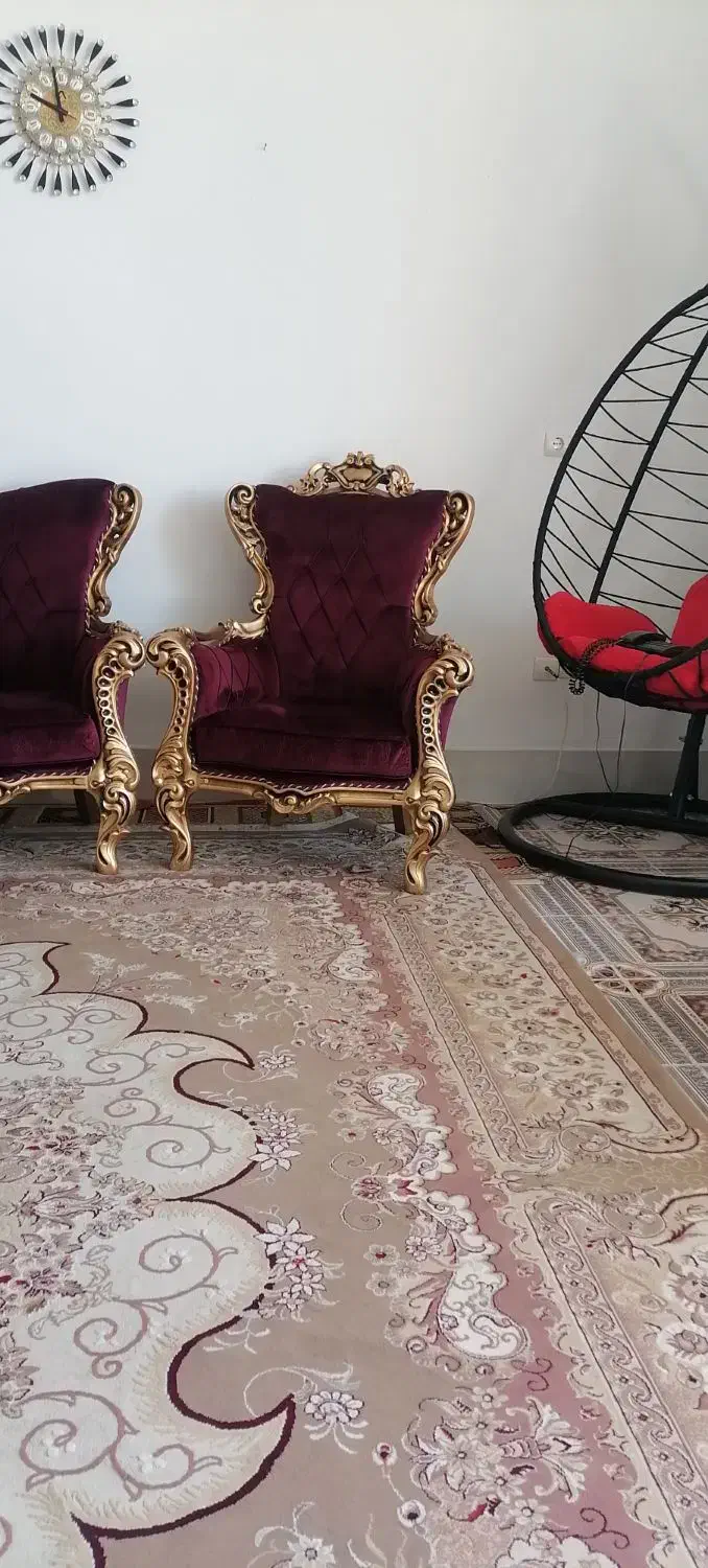 مبل سلطنتی بسیار شیک و سالم|مبلمان خانگی و میز عسلی|مبارکه, |دیوار