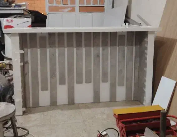 میز کار تمام ام دی اف تازه ساخت|میز تحریر و کامپیوتر|زرقان, |دیوار