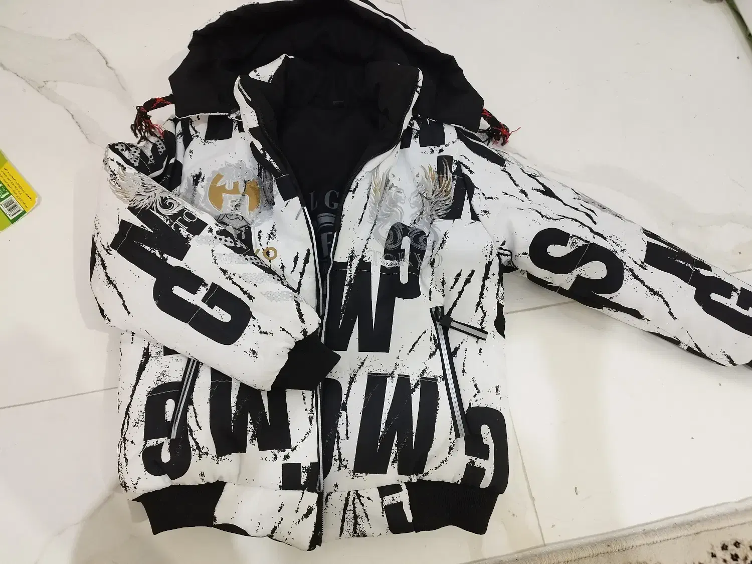 کاپشن دو رو پسرانه نو|کفش و لباس بچه|دیواندره, |دیوار