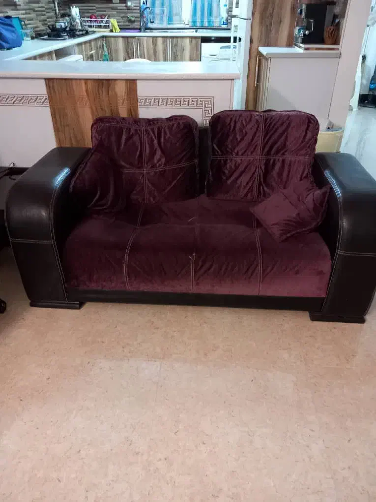 مبل ومیز نهار خوری استیل وراحتی ومیز جلو مبلی|مبلمان خانگی و میز عسلی|دلیجان, |دیوار