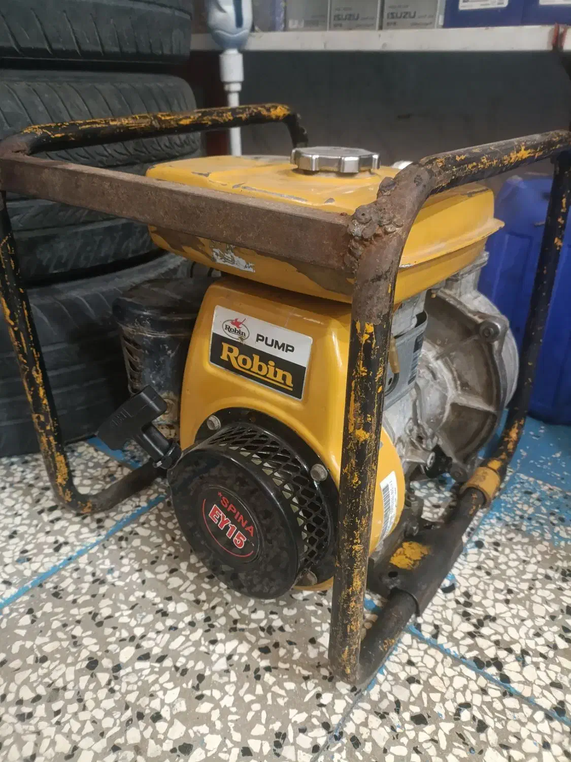 موتور آب 2اینچ روبین ژاپنی|مصالح و تجهیزات ساختمان|فردوس (خراسان), |دیوار