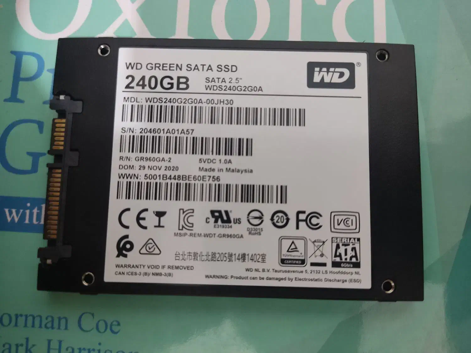 ssd wd 240 هارد|قطعات و لوازم جانبی رایانه|بندرعباس, |دیوار