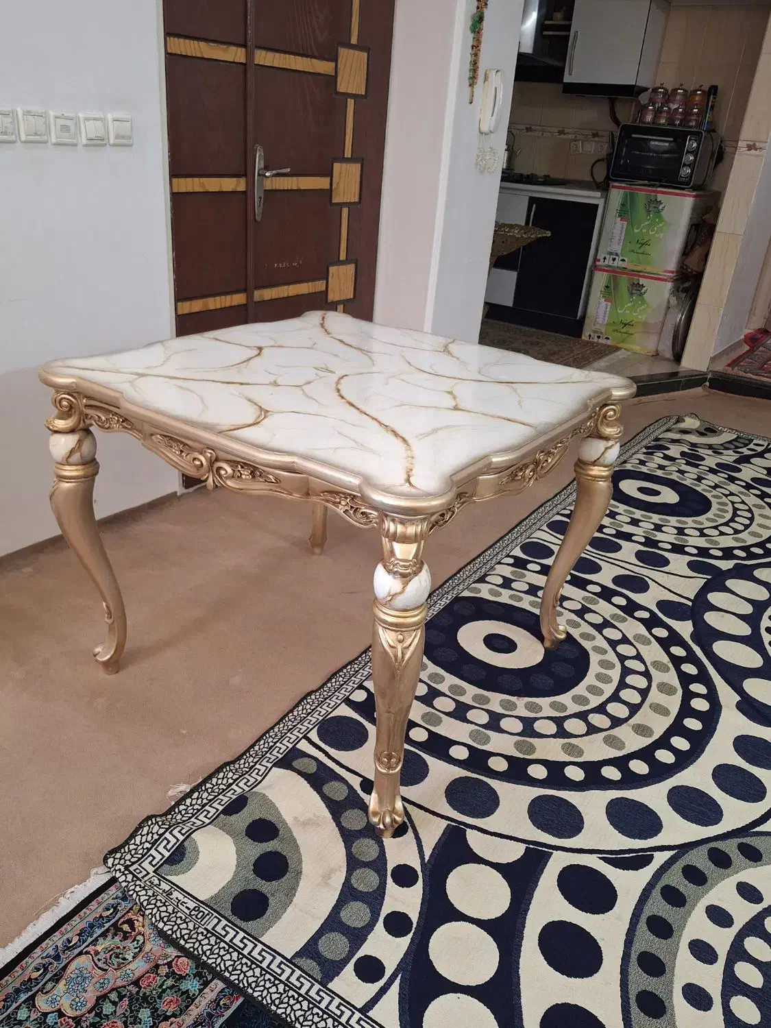 میزغذاخوری سلطنتی چوبی نو|میز و صندلی غذاخوری|اردبیل, |دیوار