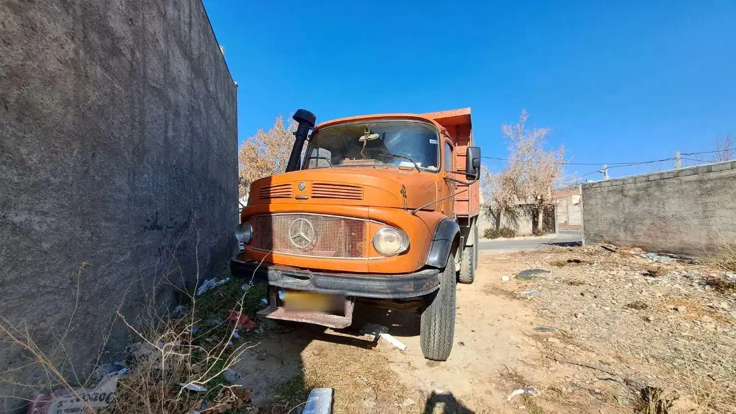 بنز جفت|خودرو سنگین|شازند, |دیوار