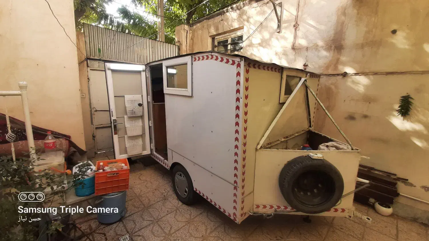 کمپر کاروان|قایق و سایر وسایل نقلیه|مشهد, نیزه|دیوار