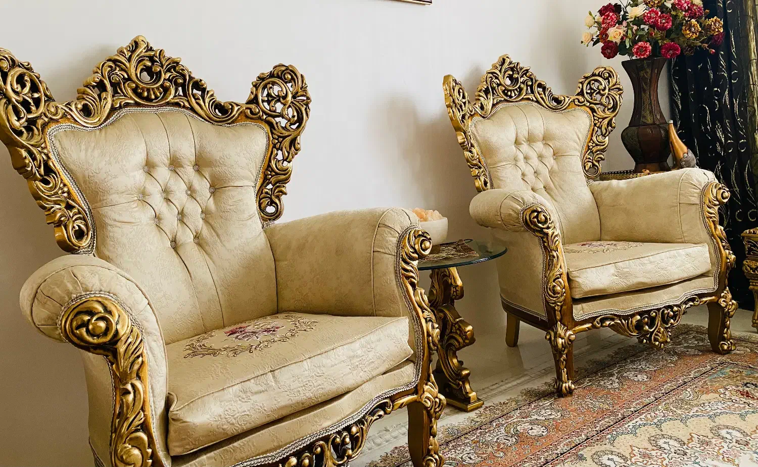 مبلمان سلطنتی|مبلمان خانگی و میز عسلی|لاهیجان, گلستان|دیوار