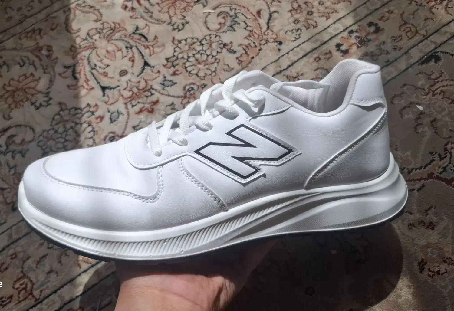 کفش نیوبالانس سفید سایز 44 ، 45|کیف، کفش، کمربند|یزد, |دیوار