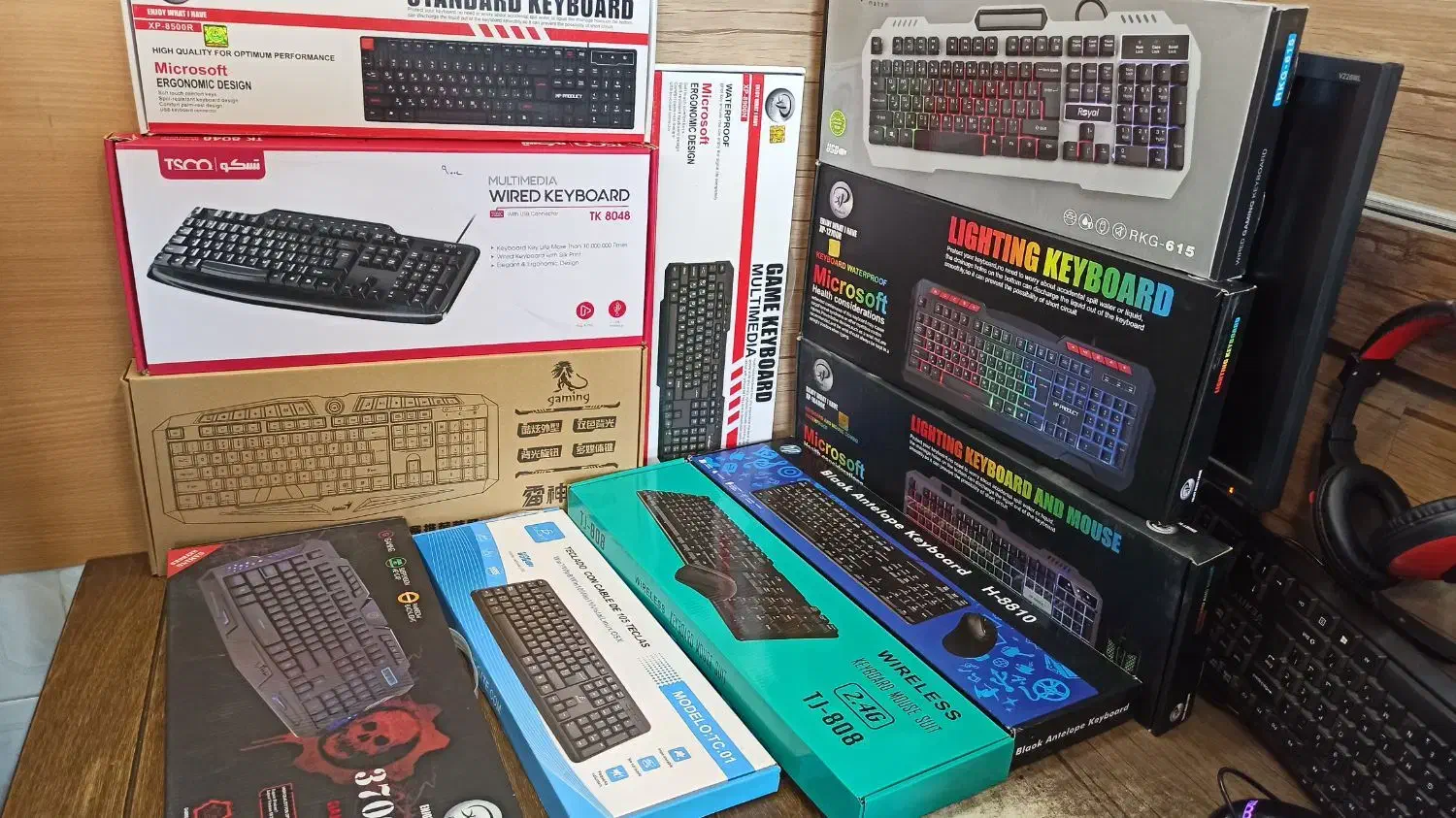 کیبورد گیمینگ|قطعات و لوازم جانبی رایانه|شیراز, بریجستون|دیوار