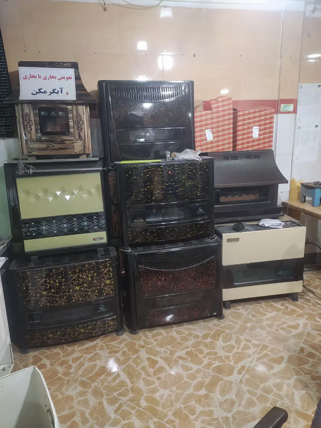 انواع بخاری به صورت عمده و تکی|بخاری، هیتر، شومینه|پاکدشت, پاکدشت (مامازند)|دیوار