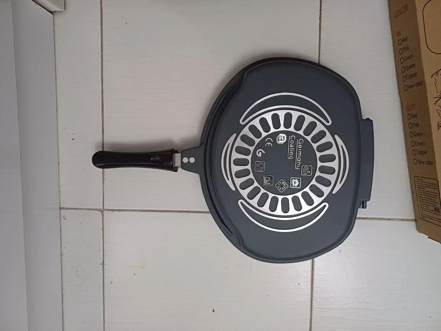 ماهیتابه دوطرفه رژیمی سایز36|ظروف پختوپز|قم, زنبیل آباد|دیوار