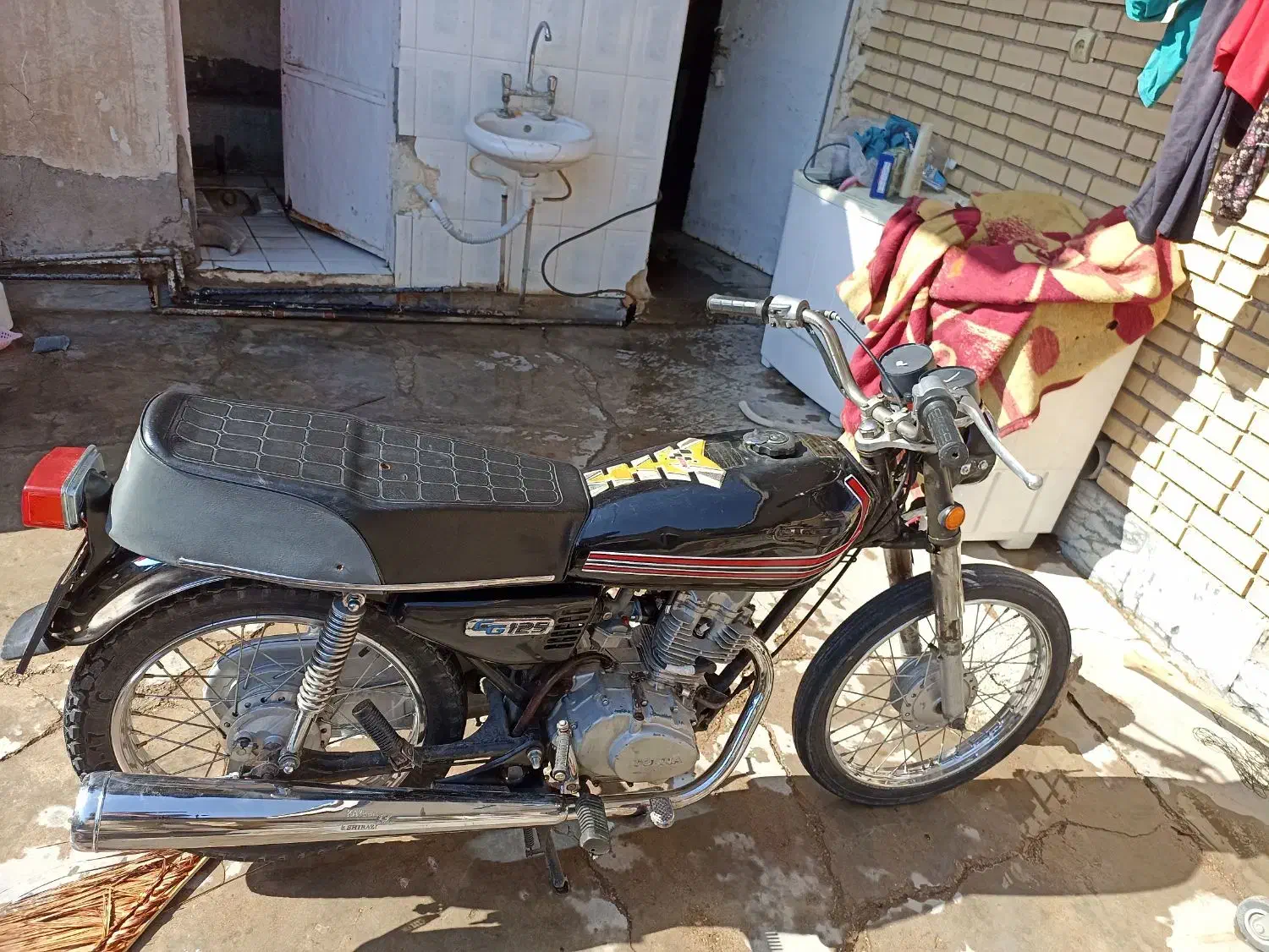 موتور سی جی مدل ۸۴ پلاک سفید|موتورسیکلت|مسجد سلیمان, |دیوار