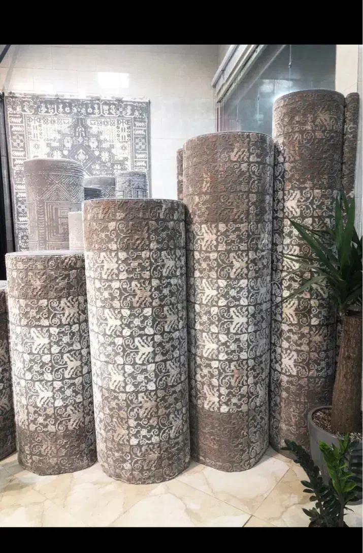 فرش مارال کرم نسکافه موکت مدرن|فرش|قم, شاه ابراهیم|دیوار