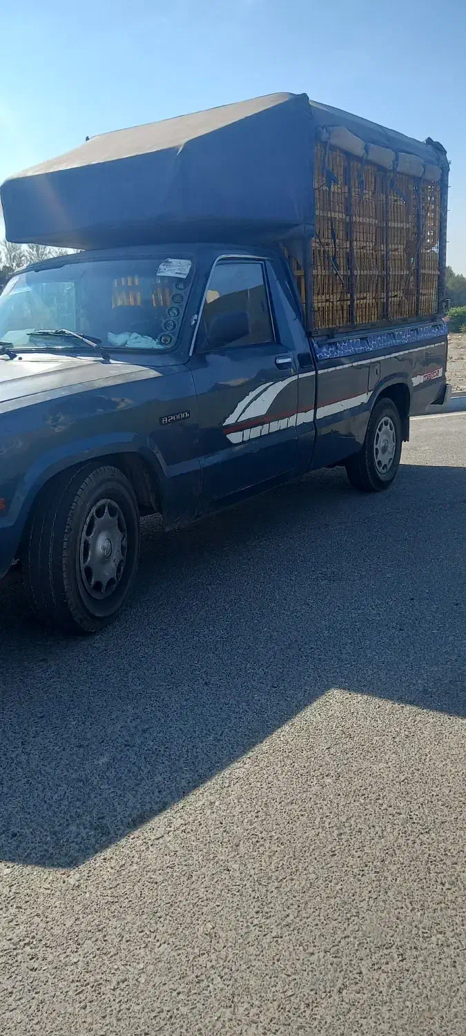 مزداوانت درجه یک به شرط کارشناسی فنی یک بدون رنگ|خودرو سواری و وانت|اراک, |دیوار