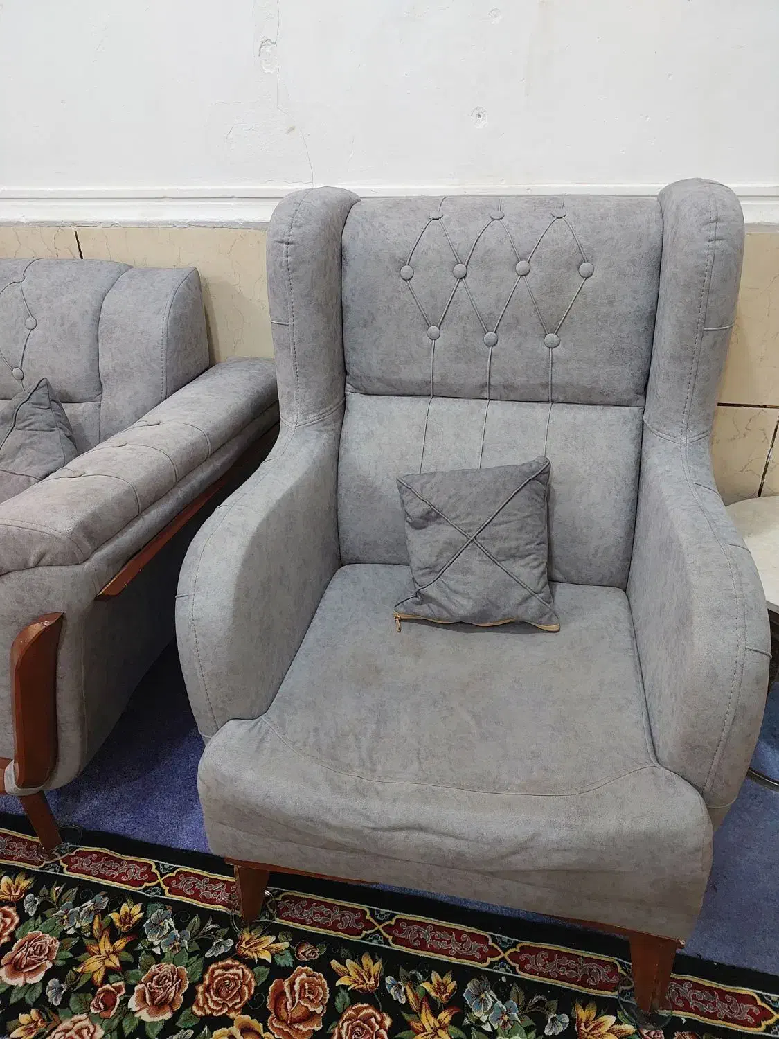 مبل چستر ۷ نفره|مبلمان خانگی و میز عسلی|خرمشهر, |دیوار