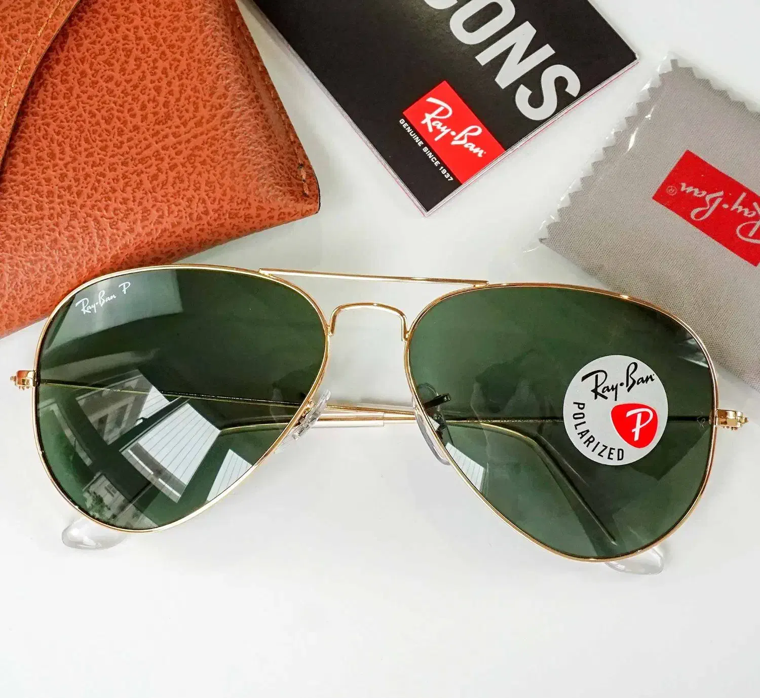 عینک ری بن خلبانی اصل|زیورآلات و اکسسوری|اهواز, کیانپارس |دیوار