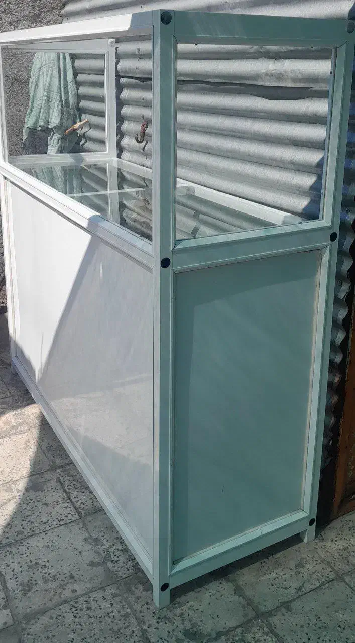 ویترین آلومینیوم در حد صفر|بوفه، ویترین، کنسول|آبدانان, |دیوار