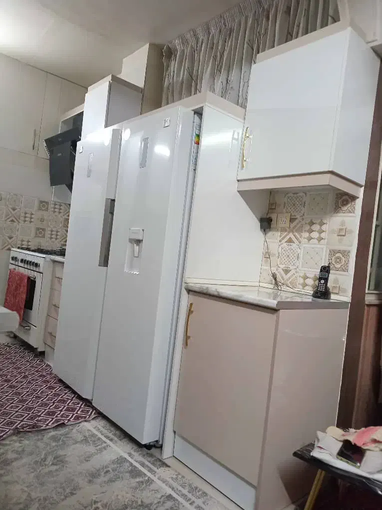 کابینت ام دی اف همرا با سینک و هود|کتابخانه، شلف، قفسههای دیواری|تهران, تختی|دیوار