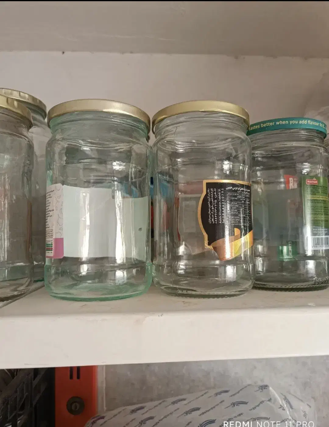 شیشه های ربی|ظروف نگهدارنده، پلاستیکی، یکبارمصرف|یزد, |دیوار