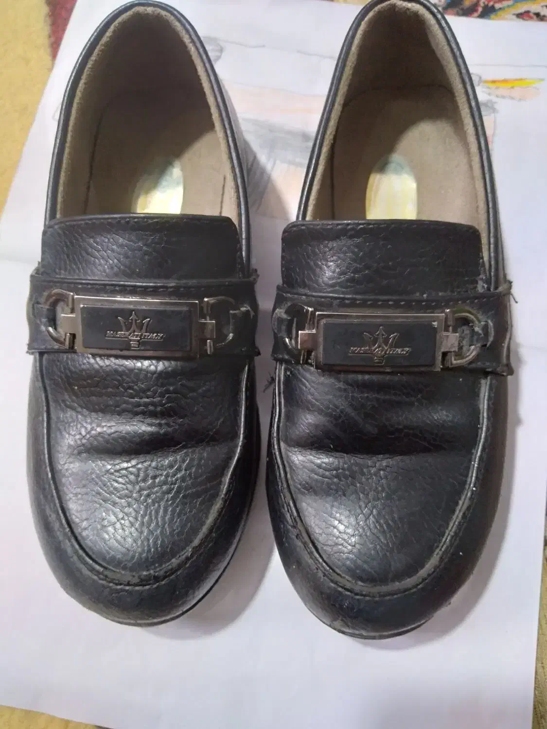 کفش مجلسی پسرانه ۸ سال در حد نو|کفش و لباس بچه|مشهد, نوید|دیوار