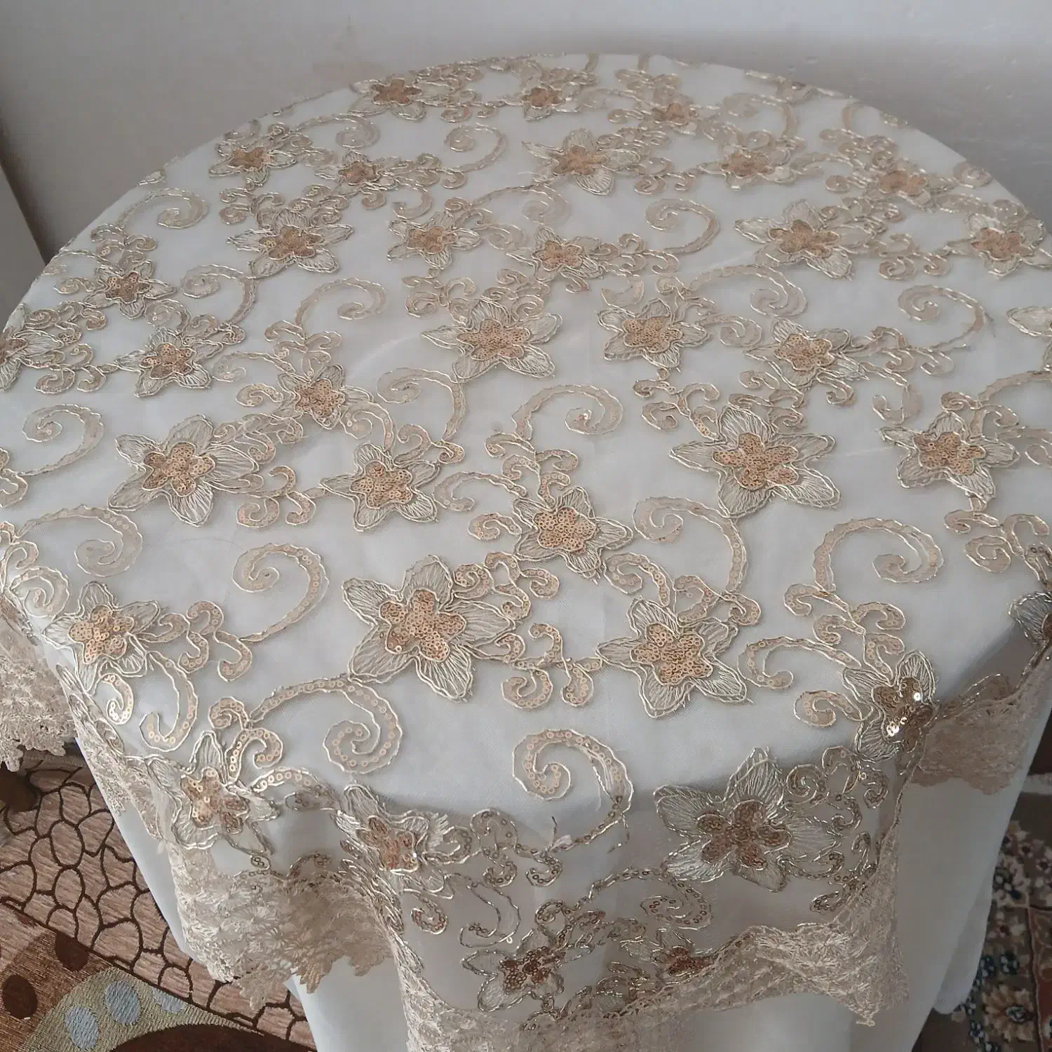 رومیزی|پرده، رانر، رومیزی|برخوار, |دیوار