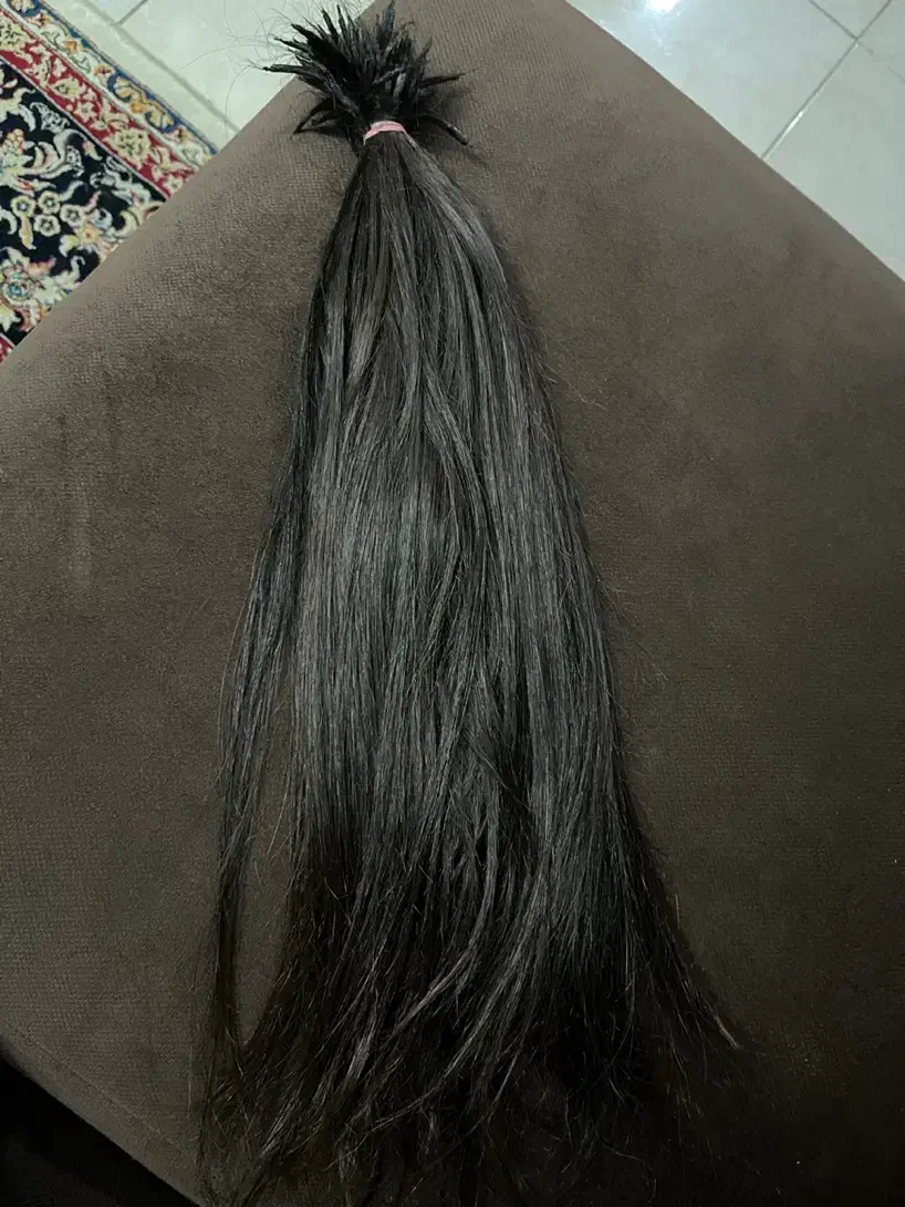 ۲۰۰ شاخه موی ۴۰ سانت طبیعی|خدمات آرایشگری و زیبایی|رشت, استقامت ۲|دیوار