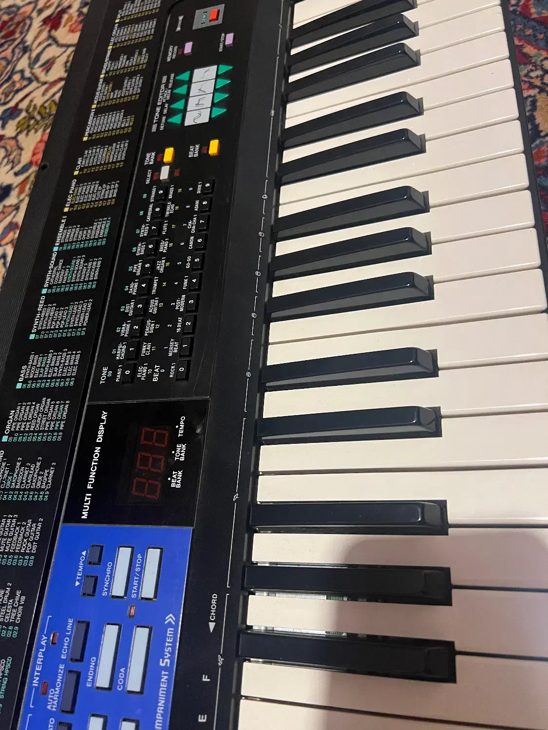 ارگ Casio CT-470|پیانو، کیبورد، آکاردئون|تهران, تهرانپارس غربی|دیوار