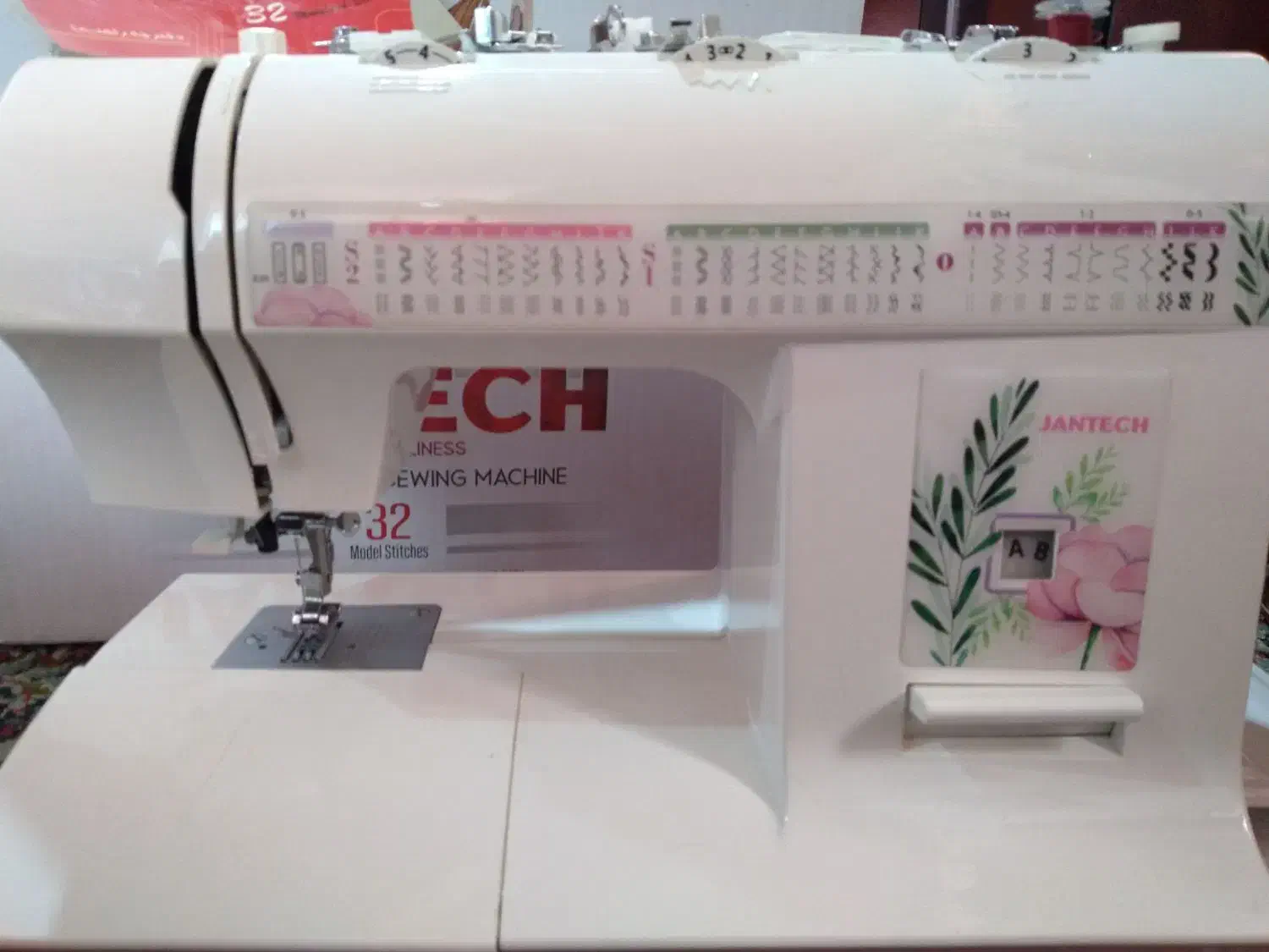 چرخ خیاطی ژانومه مدل جانتک|چرخ خیاطی و ریسندگی|گرگان, |دیوار