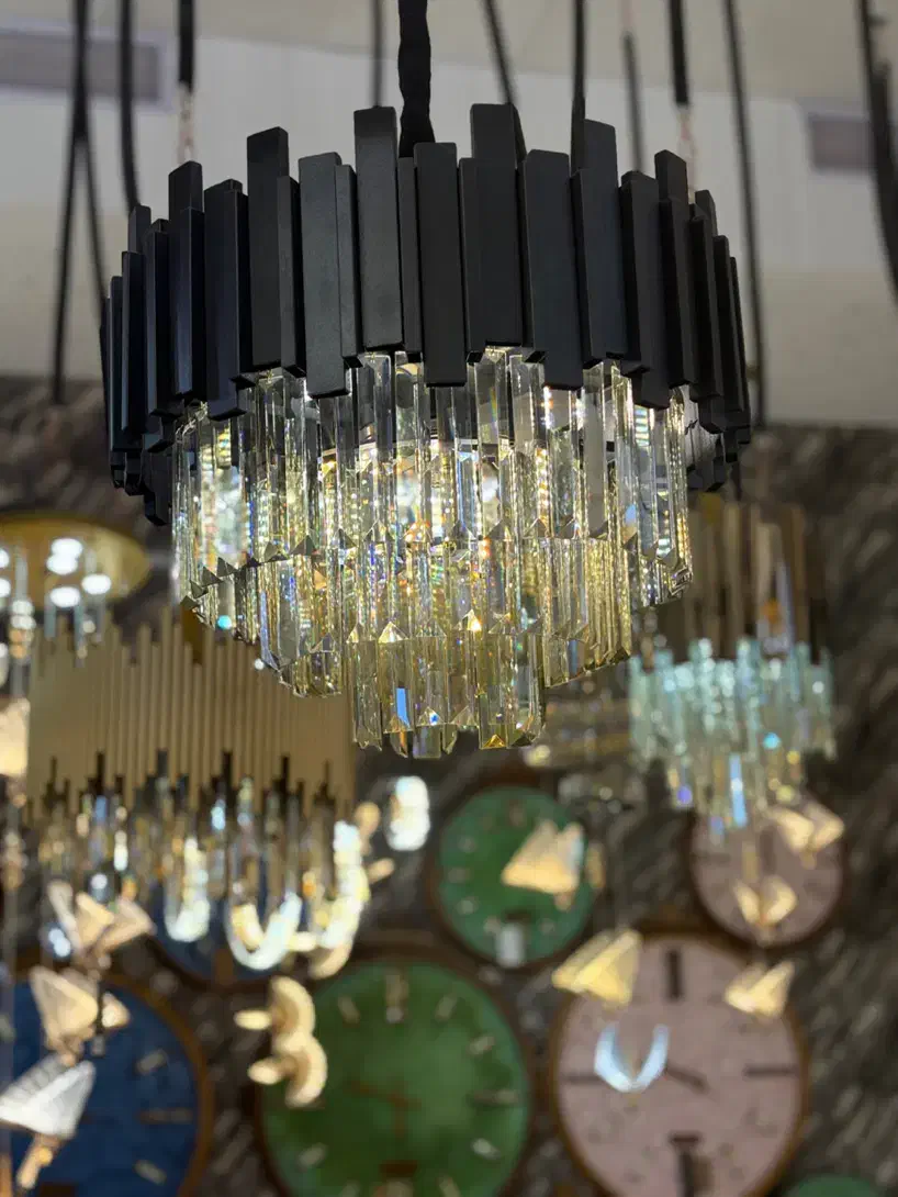 لوستر نئوکلاسیک|لوستر و چراغ آویز|قیامدشت - خاورشهر, |دیوار