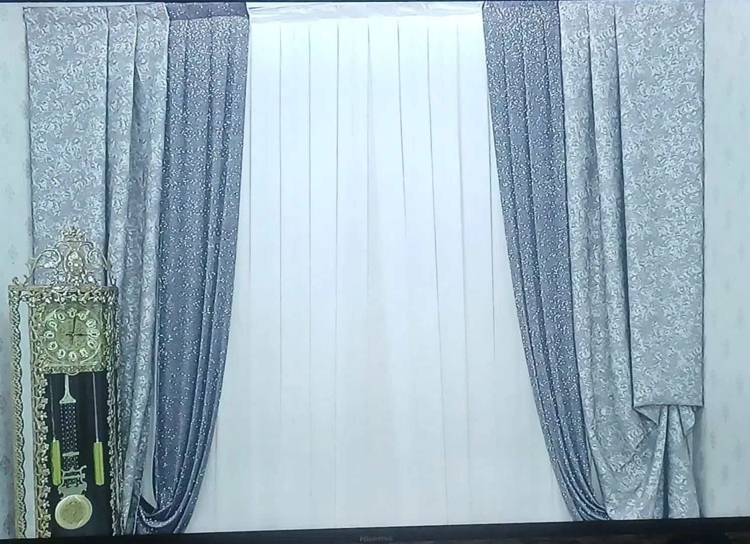 پرده زیره دوتا والان|پرده، رانر، رومیزی|نسیمشهر, |دیوار