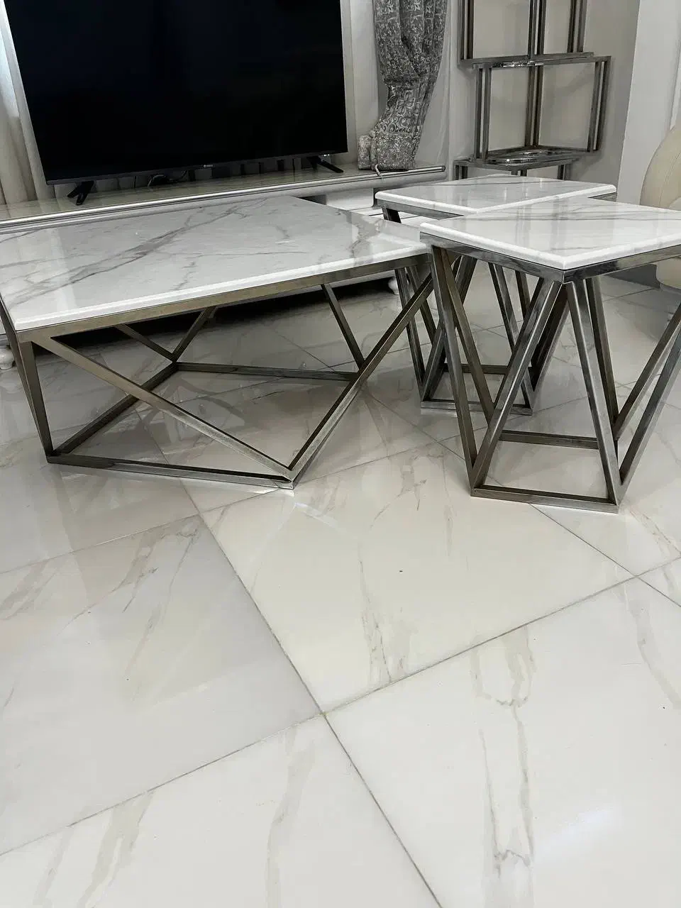 جلومبلی مدرن استیل|مبلمان خانگی و میز عسلی|رشت, دیلمان|دیوار