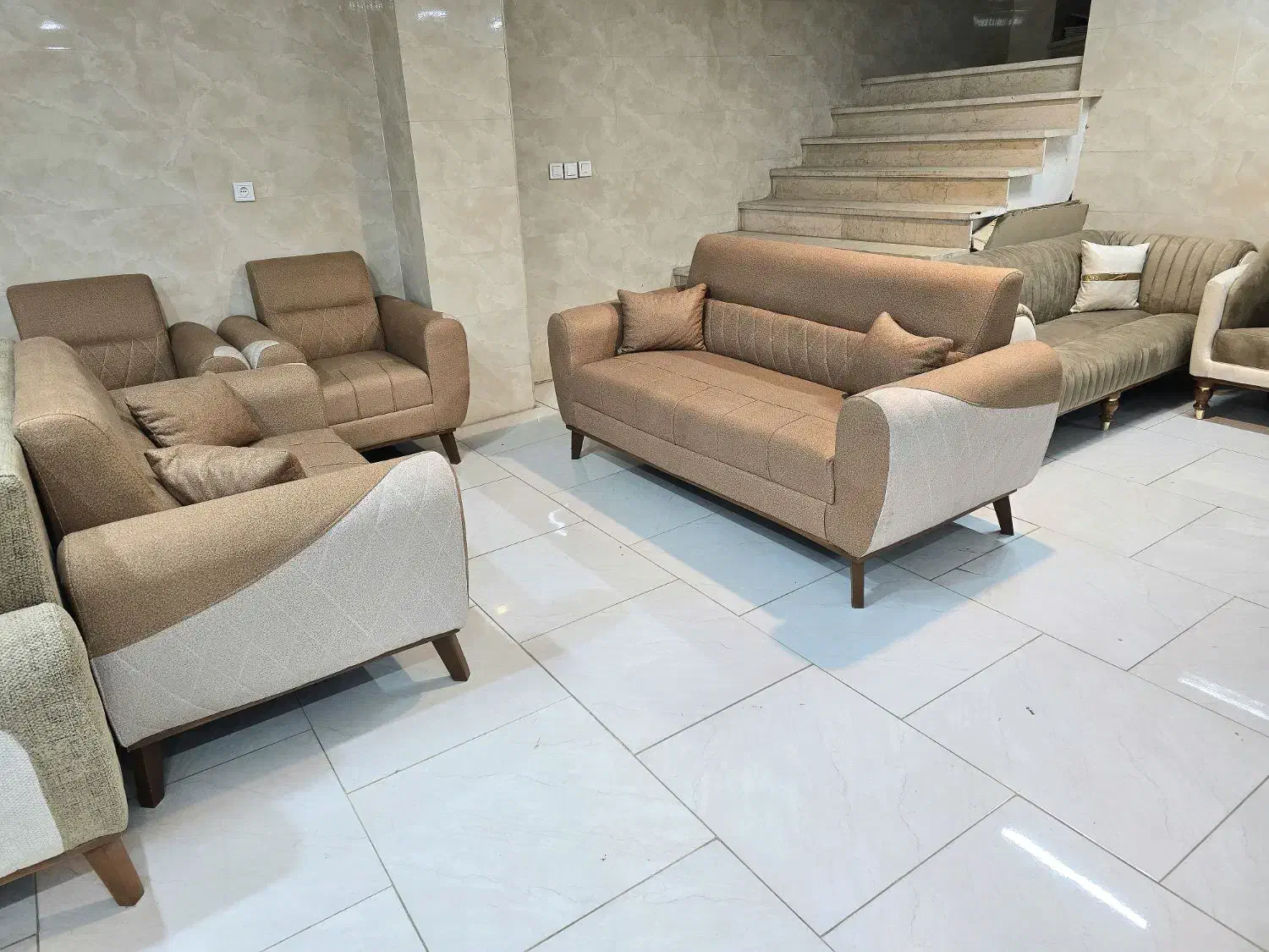 مبل 7نفره ژینو|مبلمان خانگی و میز عسلی|یزد, |دیوار