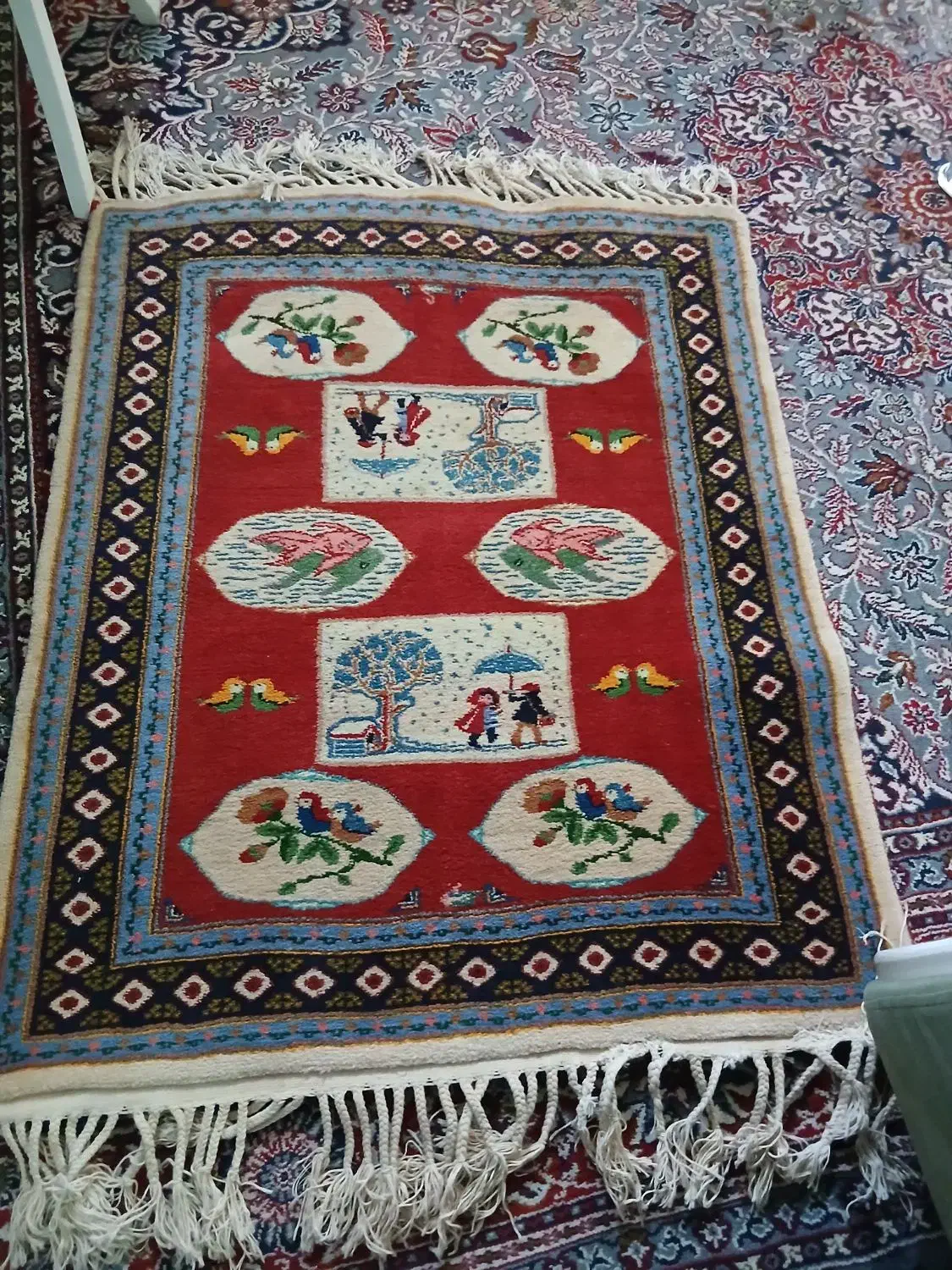 قالیچه دستباف|فرش|فولادشهر, پارک کوهستان|دیوار