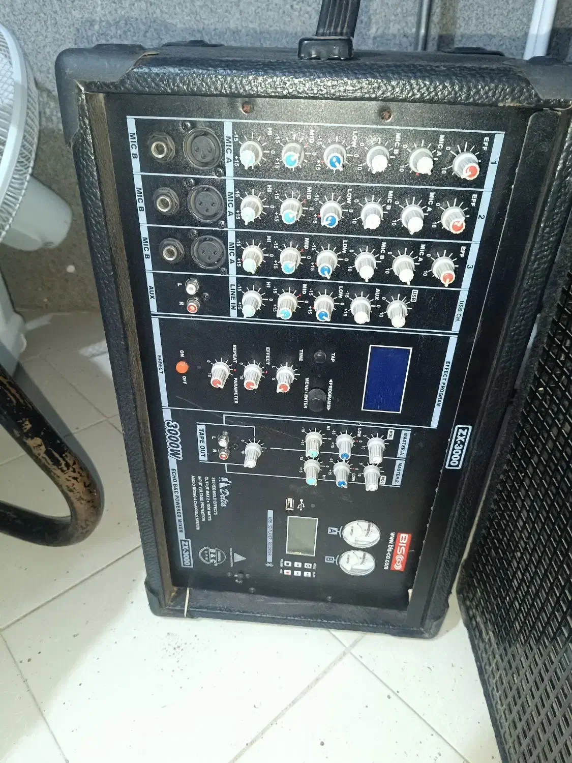 اکو آمپلی فایر BISCO مدل ZX-3000|سیستم صوتی خانگی|هشتگرد, فاز ۷ مهستان|دیوار