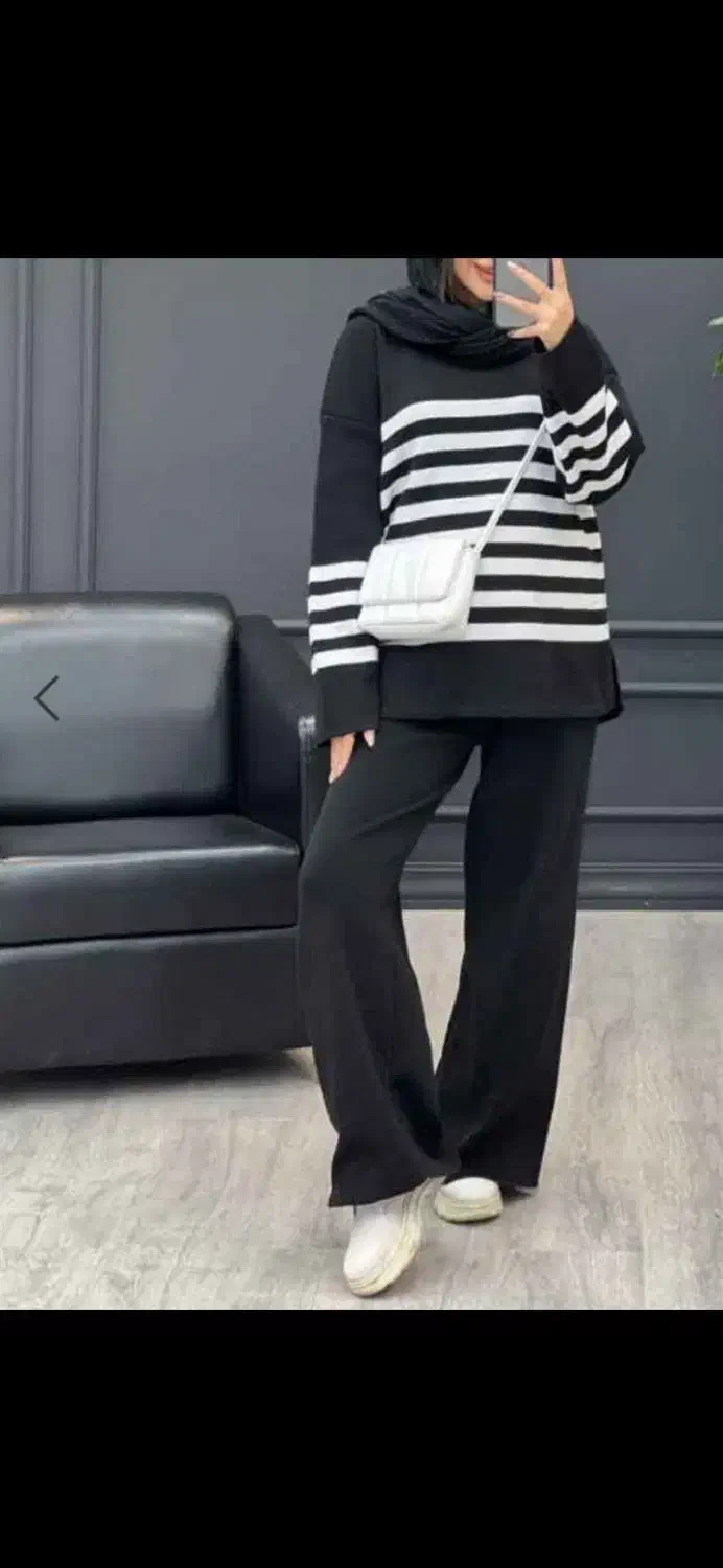 ست بافت راه راه|لباس|گناباد, |دیوار