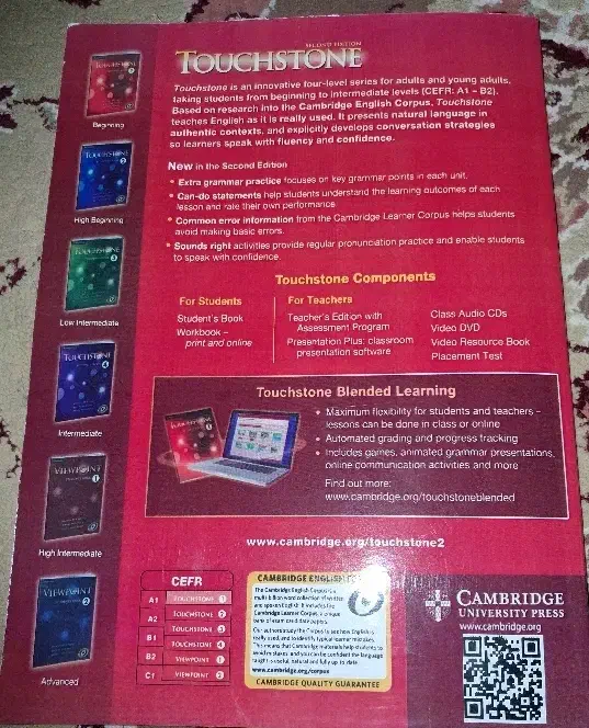 کتاب TOUCHSTONE|کتاب و مجله آموزشی|اهواز, منبع اب|دیوار