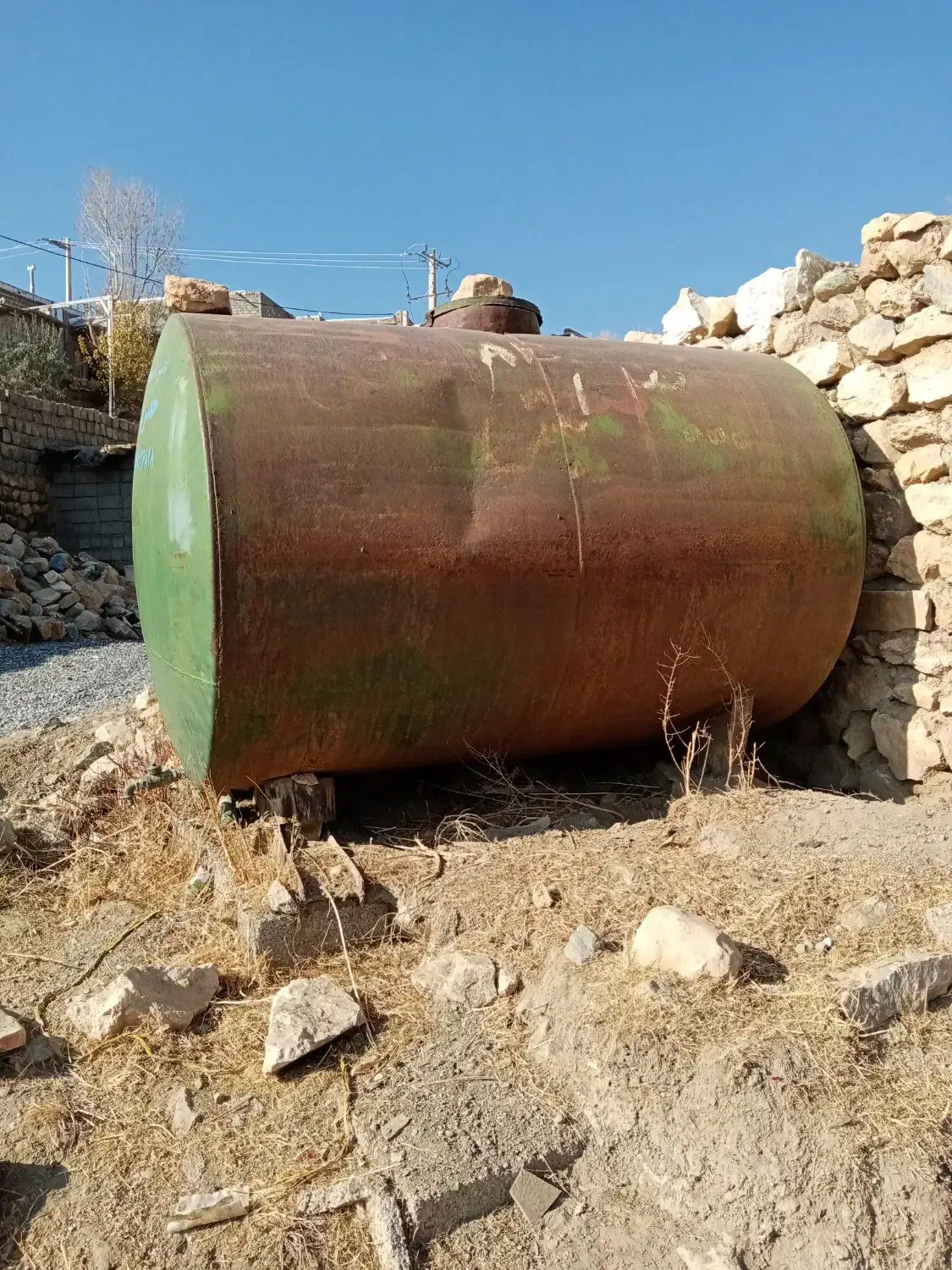 تانکر ۲۵ بشکە|مصالح و تجهیزات ساختمان|پیرانشهر, |دیوار