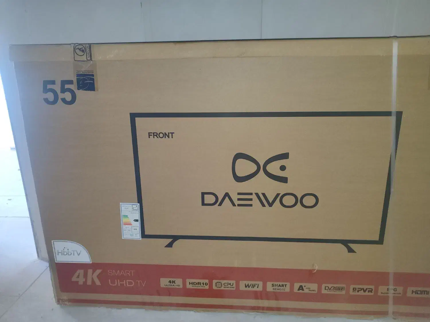 فروش تلویزیون 55 اینچ دوو (هوشمند)|تلویزیون و پروژکتور|مرودشت, شهرک بسیجیان|دیوار