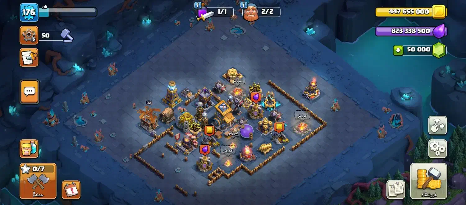 اکانت کلش|کنسول، بازی ویدئویی و آنلاین|عسلویه, |دیوار