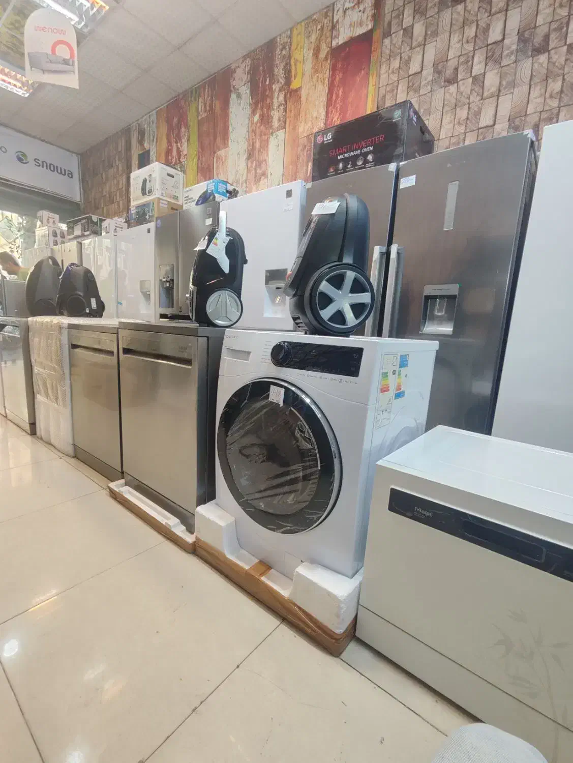 لباسشویی دوو مدل LM-990|ماشین لباسشویی و خشک‌کن لباس|تهران, نیروی دریایی|دیوار