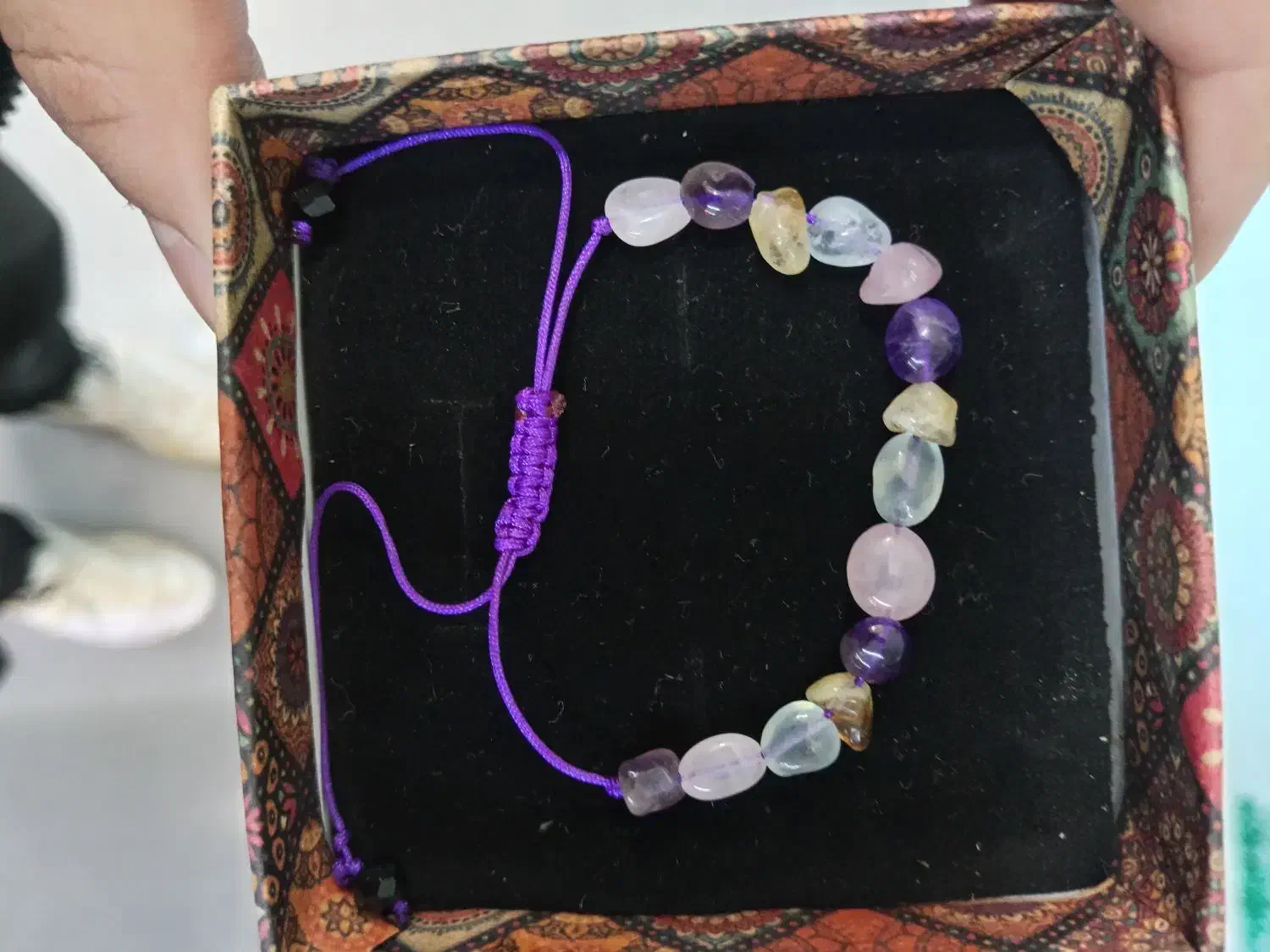 دستبند سنگ طبیعی|جواهرات|فولادشهر, A2|دیوار