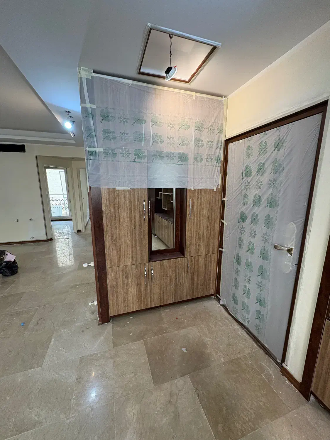 ۱۰۰ متر ۲ خواب نوساز تکواحدی/ خیابان سامان