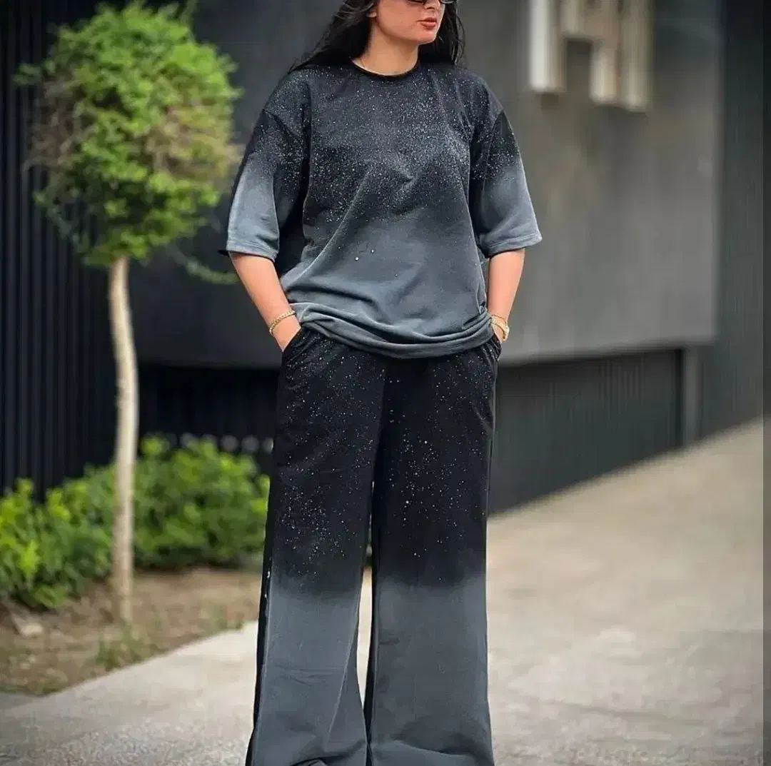 فروش آنلاین ست تیشرت شلوار کهکشانی|لباس|بندرعباس, |دیوار