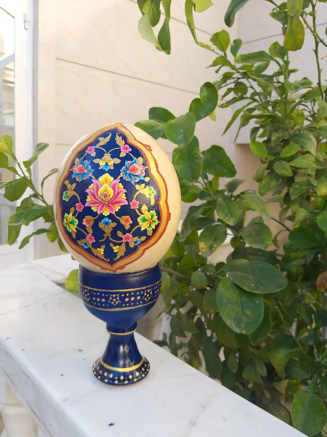 دوره آنلاین اموزش نقاشی روی تخم شتر مرغ ویژه نوروز|خدمات آموزشی|تهران, جهاد|دیوار