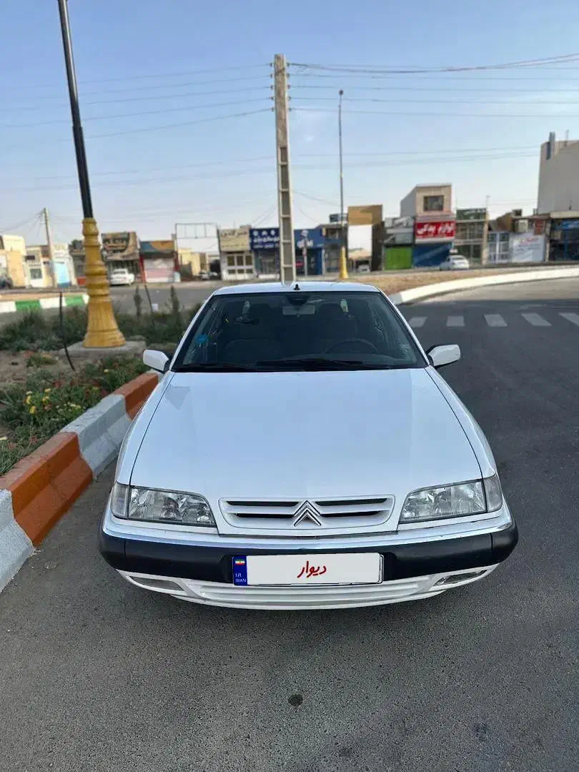 زانتیا سفید درحد مدل ۸۵|خودرو سواری و وانت|دامغان, |دیوار