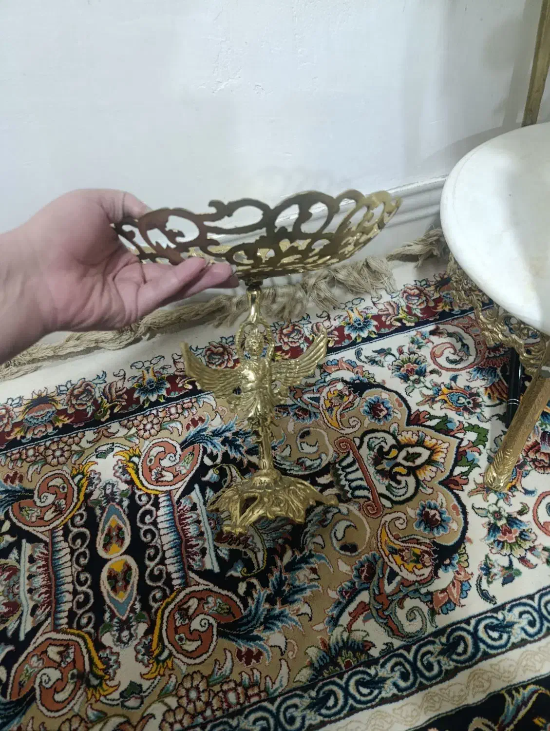 دو کاسه برنز اصلی|ظروف سرو و پذیرایی|کوهدشت, |دیوار