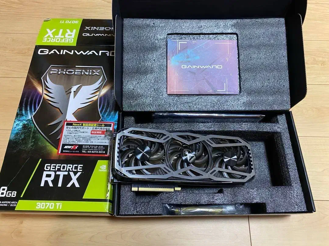 گرافیک 8 گیگ RTX 3070TI در حد نو PHOENIX گینوارد|قطعات و لوازم جانبی رایانه|قم, ارم|دیوار