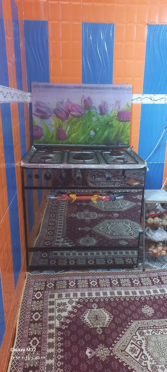 اجاق گاز ۵ شعله سالم ۳۵۰۰|اجاق گاز و لوازم برقی پخت‌وپز|درمیان, |دیوار