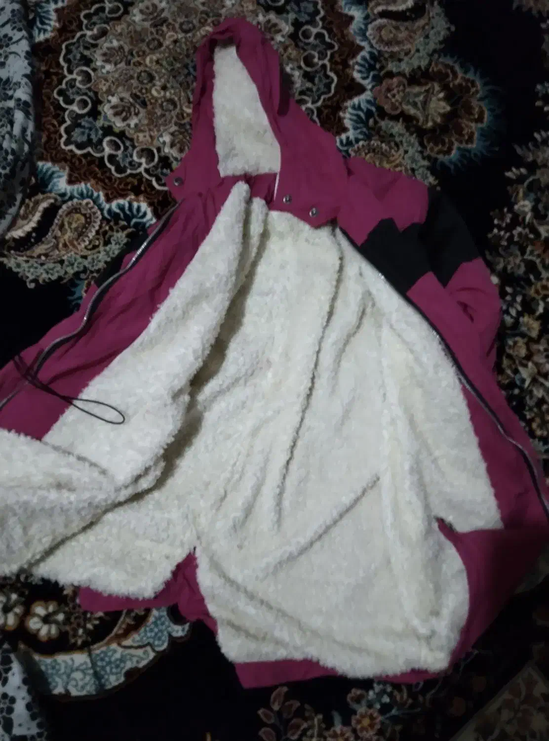 کاپشن صورتی|لباس|قم, مهر آباد|دیوار